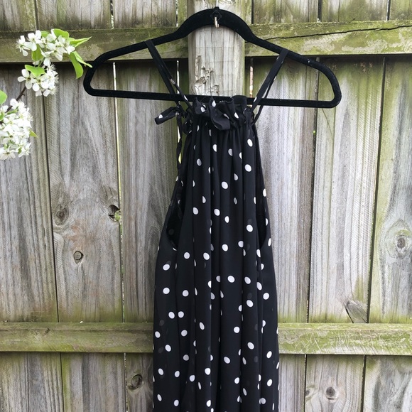 Polka Dot Maxi Dress - Picture 4 of 4